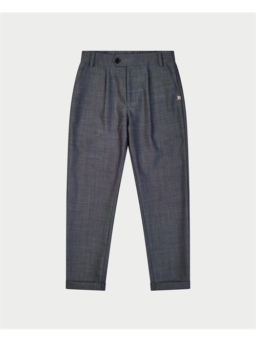 Pantaloni eleganti bambino John Richmond con pinces JOHN RICHMOND | RBP25223PAGREY DARK